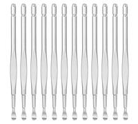 ERINGOGO 12pcs Earwax Cleaning Tool Set Stainless Steel Ear Spoon Kit for Gentle Ear Wax Removal Safe and Durable for Family Use Medical Grade Design Smooth Surface to Prevent Irritation