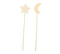 ERINGOGO 12Pcs Fairy Wands DIY Decorative Sticks for Birthday Party Wedding Decor Smooth-Edged S Craft for Stage and Dance Shows