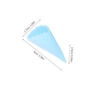 ERINGOGO 12pcs Fake Ice Cream Cone Lifelike Simulation Food Decor Plastic Miniature Cones for Pretend Play and Collectors Gift