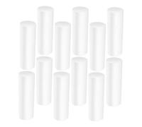 ERINGOGO 12pcs Foam Cylinder Blanks Tubes for DIY Crafts and Floral Arrangements Solid Geometric Shapes for Early Education Sensory Development Home School Projects and Classroom Use