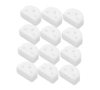 ERINGOGO 12pcs Guitar String Retainer Clips for Electric and Classical Guitars Durable Material Lightweight Compact Design Easy Installation Replacement Bass String Tree Retainer