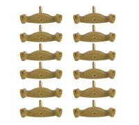 ERINGOGO 12pcs Replacement Shoulder Rest Feet for 1/10-1/8-1/4 Size Violin - Viola Fiddle Shoulder Rest | for Beginners And Long Playing Sessions