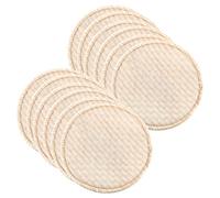 ERINGOGO 12pcs Reusable Nursing Cushions Absorbent Breastfeeding Pads Soft Leakproof Feeding Cushions for Comfortable Breast Care Washable and Nursing Essentials