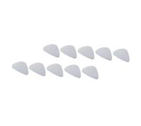 ERINGOGO 12pcs Stainless Steel Guitar Picks Double-sided Shiny Plectrums for Electric Acoustic Bass and Ukulele Lightweight Comfortable Grip for Musicians and Beginners