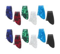 ERINGOGO 12pcs Thumb Picks Medium Celluloid Guitar Thumb Picks for Banjo Ukulele Acoustic Guitar Fingerstyle and Bass Performance Harp
