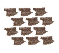 ERINGOGO 12pcs Tree Bark Terrarium Decor for Reptiles and Aquariums Bark Accessories for Enhancing Habitat and Wellbeing Approximately