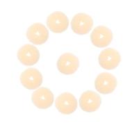 ERINGOGO 12pcs Women Hair Bun Makers Large Beige Hair Donut Styling Tools for Effortless Updos Practical Bun Shaper for Daily Wear Weddings Graduations and Special Occasions