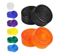 ERINGOGO 15pcs Electric Guitar Foot Nail Cap Guitar Pedal Button Caps Toppers Protection for Tone Volume Control Knobs for Electric Accessories and Practicing Random Color