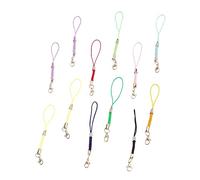 ERINGOGO 15PCS Multi Color Lobster Claw Phone Lanyards with Corn Tassel Charms Wrist Straps for Mobile Phones Lightweight DIY Accessories for Party Gifts and Everyday Use