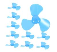 ERINGOGO 15pcs Plastic Mini Fan Replacement for Science Experiments Versatile DIY Motor Craft Accessories for Students Smooth Surface Flexible Design for Safe Use