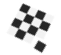 ERINGOGO 16Pcs Miniature Dollhouse Flooring Mat Interlocking Tile for Dollhouse Decor Essential Mini Craft Accessory for Spaces and Rooms