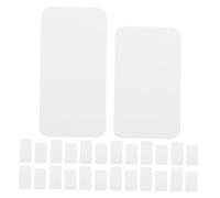 ERINGOGO 180pcs Entomological Specimen Holder Board with Rounded Corners Thickened Insect Mounting Mats for Micro Specimens Stable Display and Clear Positioning for Science Labs and