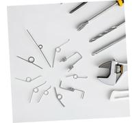ERINGOGO 18PCS Heavy Duty Adjustable Torsional Metal Springs for Trash Can Lids Replacement Supports for Garbage Bin Covers Compact Lightweight Design for Easy Lid Fixing