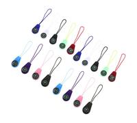 ERINGOGO 18pcs Portable Survival Pocket Compass with Lanyard Plastic Navigation Pendant for Outdoor Hiking Travel Classroom and Party Favor