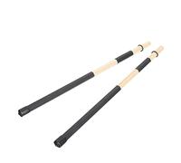 ERINGOGO 1pair Professional Jazz Drumsticks and Brushes Durable Wood Percussion Instrument Sticks for Stage and Practice Comfortable Grip Smooth Finish for All Drummers