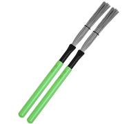 ERINGOGO 1pair Wooden Handle Drum Brush Percussion Instrument for Drummers Jazz and Beginners Comfortable to Use