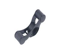 ERINGOGO 1Pc Bike Handlebar Extension Bracket Clip for Flashlights Durable Holder for Mountain Bike Accessories Fits Headlights and Code Tables Black