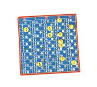 ERINGOGO 1pc Bingo Game Machine Simulated Drawing Board Game for Educational Plaything to Enhance Hands Skills Blue