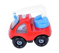 ERINGOGO 1pc Boy Girl Inertia Crane Car Safe Red Engineering Toy for Years Old Pull Function Construction for Endless Fun