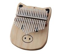 ERINGOGO 1pc Cartoon Pig Thumb Piano Keys Kalimba for Beginners Portable Finger Instrument for Music Performance Durable Wooden Construction for School and Family Events