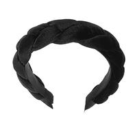 ERINGOGO 1Pc Fashion Headband for Women Elegant Cloth Hair Hoop Creative Hair Accessories for Parties Engagements Durable Design Black Friends