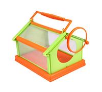 ERINGOGO 1Pc Green Critter Cage Magnifying Box Educational Insect Observation Container for Outdoor DIY Exploration of Bugs Flowers and Objects
