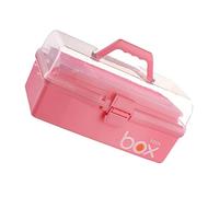 ERINGOGO 1Pc Household Medical Kit Storage Box Portable Multi Emergency Case for Medication and Nail Art Tools for Home and Travel Use