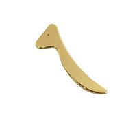 ERINGOGO 1Pc Metal Scrapping Massager Plates Lightweight Body Massager for Home Travel and Work Use Ergonomic Design for Comfortable Back Neck and Leg Massage