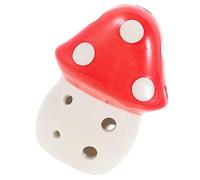 ERINGOGO 1pc Portable Ceramic Ocarina Adorable Mushroom Design for Boys and Girls and Adults Beginner Wind Instrument for Music and Students