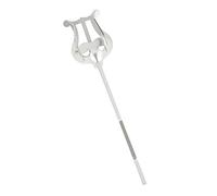 ERINGOGO 1pc Portable Saxophone Music Score Clip Holder Silver Design for Reading and Practice for Alto and Tenor Saxophones