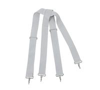 ERINGOGO 1pc Snare Drum Belt Wide Comfortable Shoulder Strap with Hook Design for Percussion Instruments Durable Grey Cross Strap for Diverse Applications