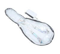 ERINGOGO 1pc Transparent Guitar Bag Double Straps Lightweight Pc Backpack for Acoustic Guitars Stylish and Carrying Case