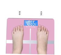 ERINGOGO 1PC USB Rechargeable Smart Digital Scale Creative Intelligent Fat Scale for Body Weight Rose Gold Automatic Off for Home Use