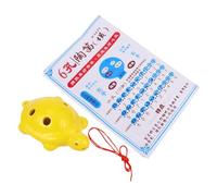 ERINGOGO 1set Adorable Turtle Shape Ocarina for Beginners Introductory Wind Instrument Professional Tone for Music Learners and Casual Playing Random Style