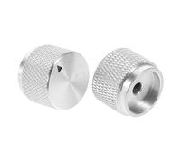 ERINGOGO 1set Aluminum Rotary Knobs for Guitar Audio Equipment Potentiometer Control Knobs Easy Installation Replacement for Volume Tone Control