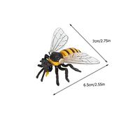 ERINGOGO 1Set Bee Growth Cycle Figurines Educational Cognitive Models for Realistic Bee Display Models to Enhance Imagination and Natural Science Learning