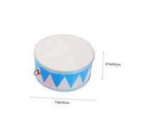ERINGOGO 1set Boy Girl Snare Drum Toy Double-sided Percussion Instrument for Boys and Girls Lightweight Design Safe Fun Educational Toy for Rhythm Development for Early Exploration and