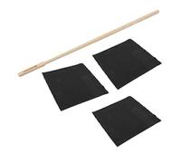 ERINGOGO 1set Flute Cleaning Rod and Cloth Kit Flute Cleaner for Easy Dust and Stain Removal Includes Reusable Cleaning Cloths