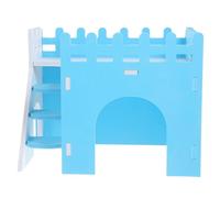 ERINGOGO 1set Guinea Pig Villa Hideout Double-layer Hamster House Pet Retreat for Small Animals Safe and Cozy Sleeping Space and No Smell
