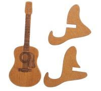 ERINGOGO 1Set Guitar Pick Holder Guitar Shape Case with Picks Guitar Players Organizes Picks Safely Easily for Guitarists Music Lovers