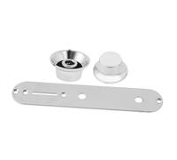 ERINGOGO 1set Guitar Volume Knob Control Plate Knobs for Electric Guitar Easy Installation Compact Design for Various Instruments