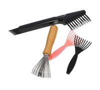 ERINGOGO 1set Hair Brush Cleaner Tool Gentle Claws for Removing Hair Knots and Dandruff Essential Cleaning Rake Comb and Home Salon Use