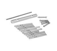 ERINGOGO 1set Kalimba Replacement Keys Kit Key Accessories for Thumb Piano Easy to Install Material Musical Note Engravings Great for Kalimba Assembly