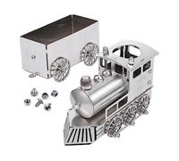 ERINGOGO 1Set Luxury Retro Steam Locomotive Model Unique Table Desk Decor for Train Enthusiasts Design with High Grade Craftsmanship for Train Lovers Resistant