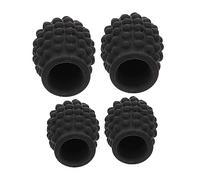 ERINGOGO 1set Mute Drumstick Protectors Silicone Tips for Noise Reduction Fit for Drumming Practice Flexible and for Jazz Acoustic Musicians