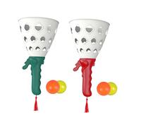 ERINGOGO 1set Outdoor Interactive Catch Launchers for Boys and Girls Fun Toss Game Toys Launchers Balls for Family Playtime Developing Skills and Coordination