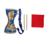 ERINGOGO 1set Professional Cowhide Waist Drum Hand Drum for Celebrations and Featuring Auspicious Dragon Design and Rivet Accents for Adults and Boy Girl