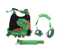 ERINGOGO 1Set Safety Harness with Leash Lost Dinosaur Pattern Wrist Strap for Walking and Breathable for Summer and Winter Use