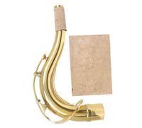 ERINGOGO 1set Tenor Saxophone Bend Neck Brass Part Cork Sheet Lightweight Design for Comfortable Playing Saxophone Accessory for Musicians