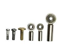 ERINGOGO 1set Trumpet Finger Button Replacement Screws Durable Horn Accessories for Trumpet Trombone Tenor Horn and French Easy Installation Reliable Fix for Broken Screws